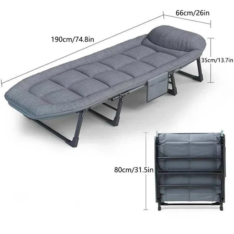 Adults 6 Positions Portable & Foldable Bed